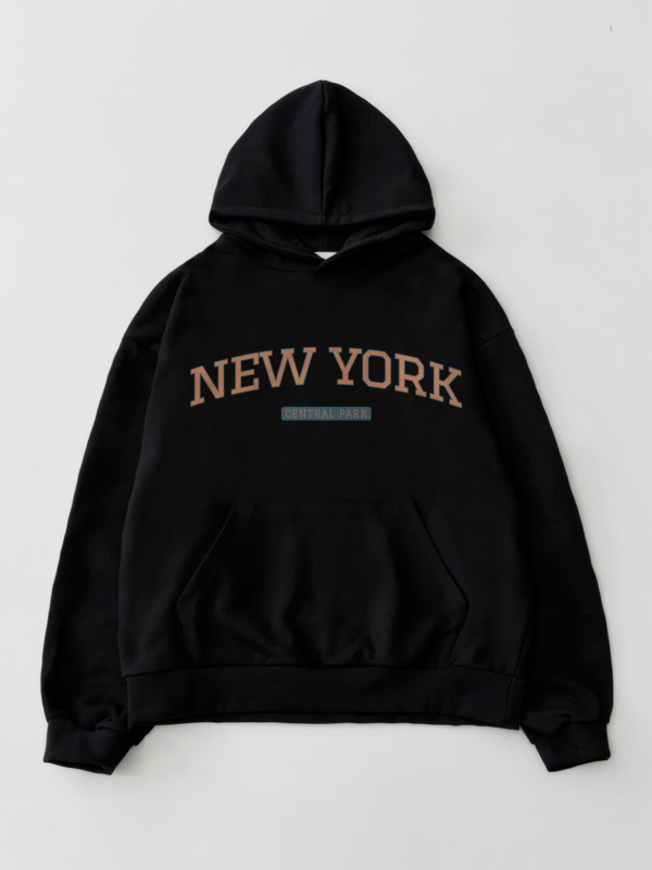 2102store | NEW YORK – Hoodie oversize con capucha Unisex